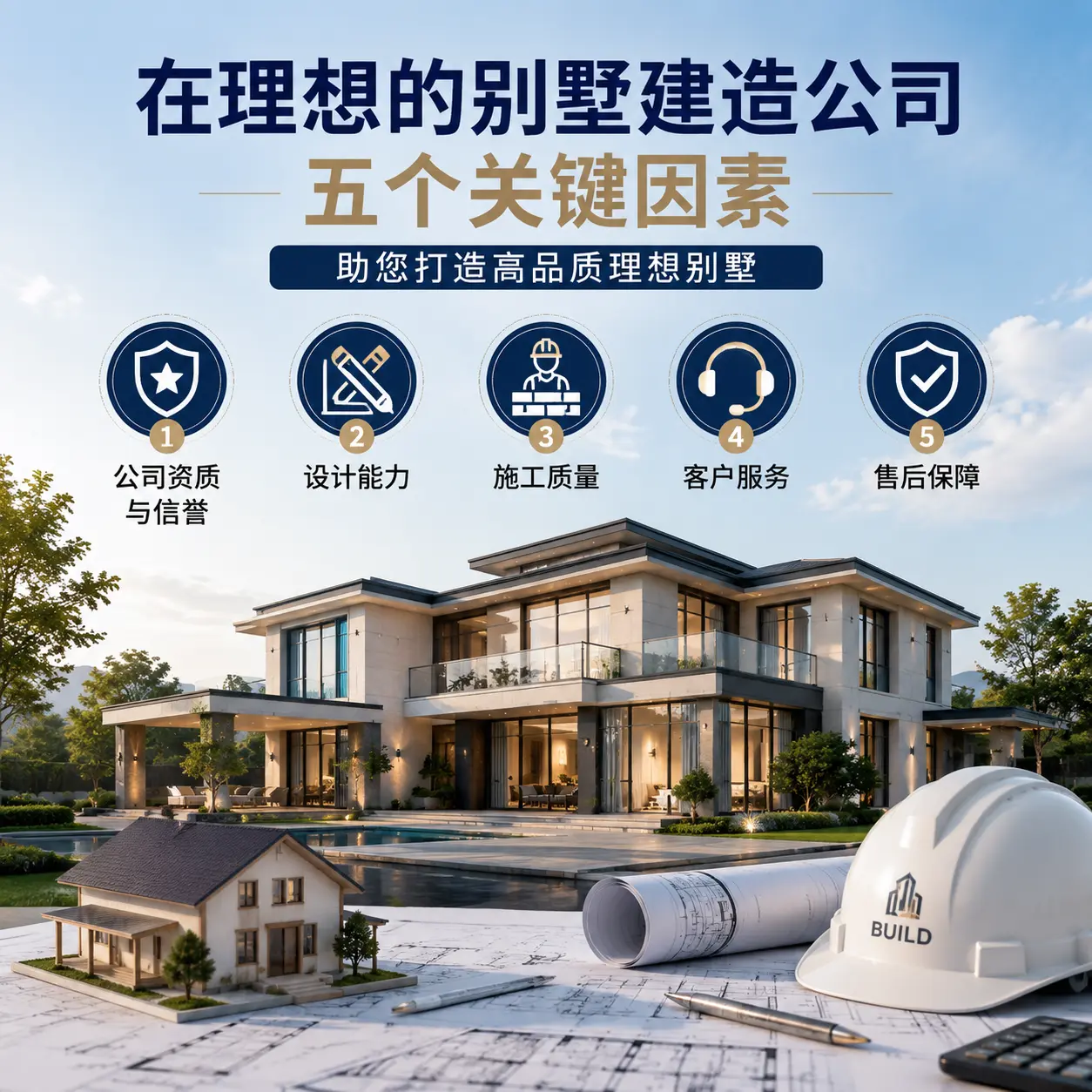 在 印江 找到理想别墅建造公司的五个关键因素