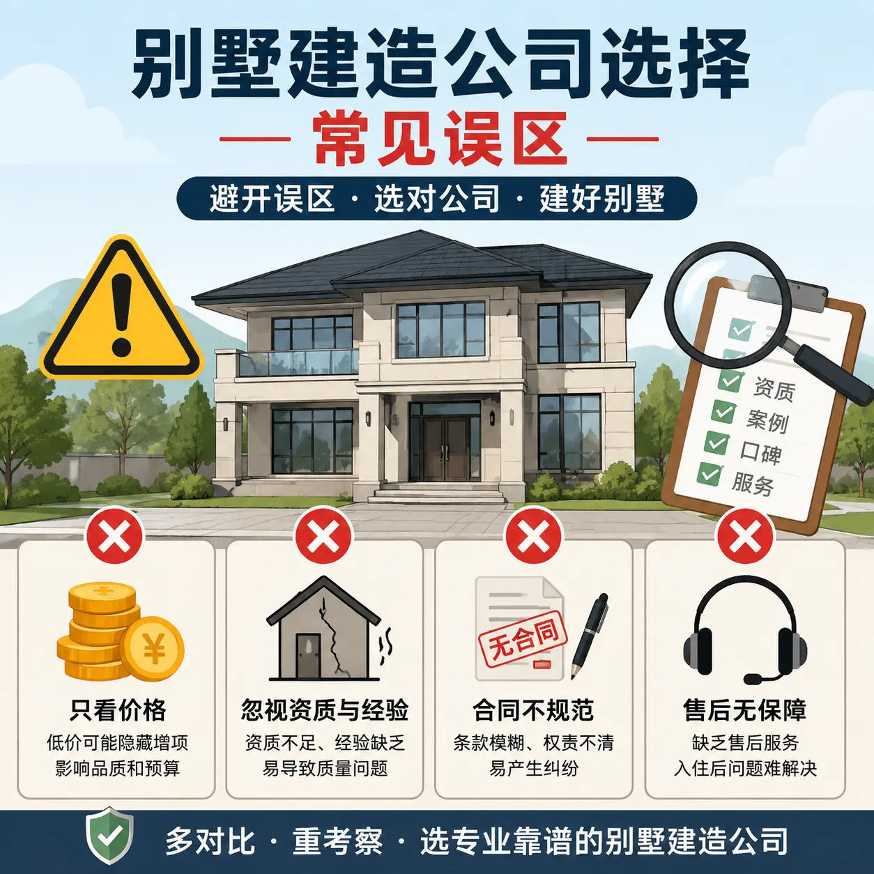 印江 别墅建造公司推荐:了解市场行情与服务内容