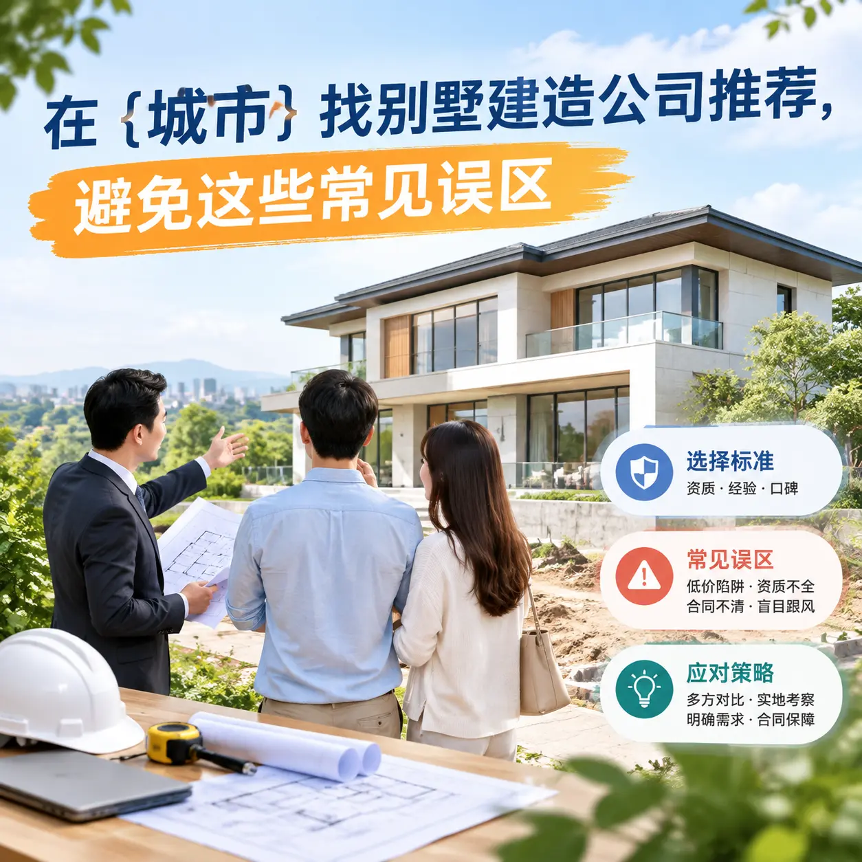 在 印江 找别墅建造公司推荐,避免这些常见误区