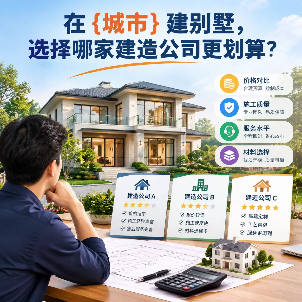 在 印江 建别墅，选择哪家建造公司更划算？