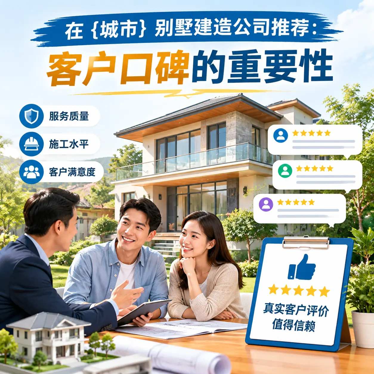 在 印江 别墅建造公司推荐：客户口碑的重要性