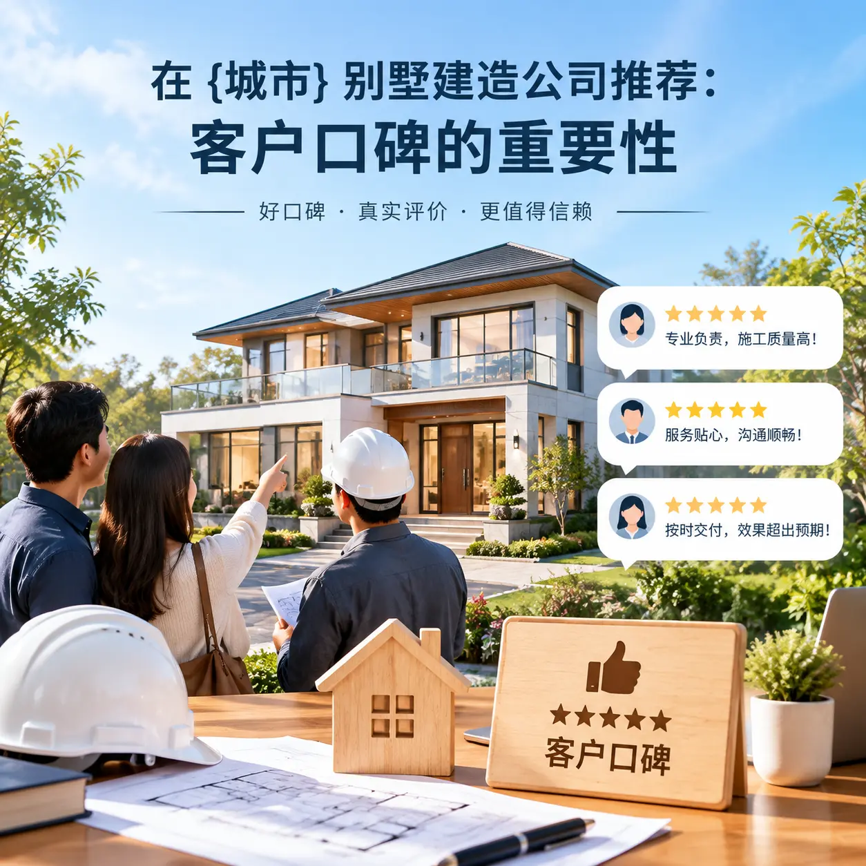 在 印江 别墅建造公司推荐:客户口碑的重要性