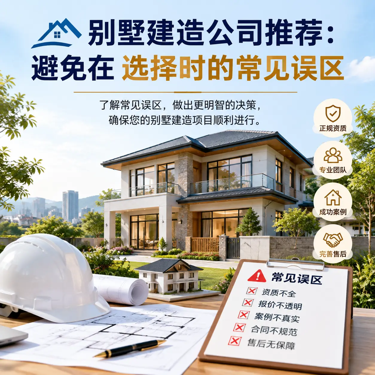 别墅建造公司推荐：避免在 印江 选择时的常见误区
