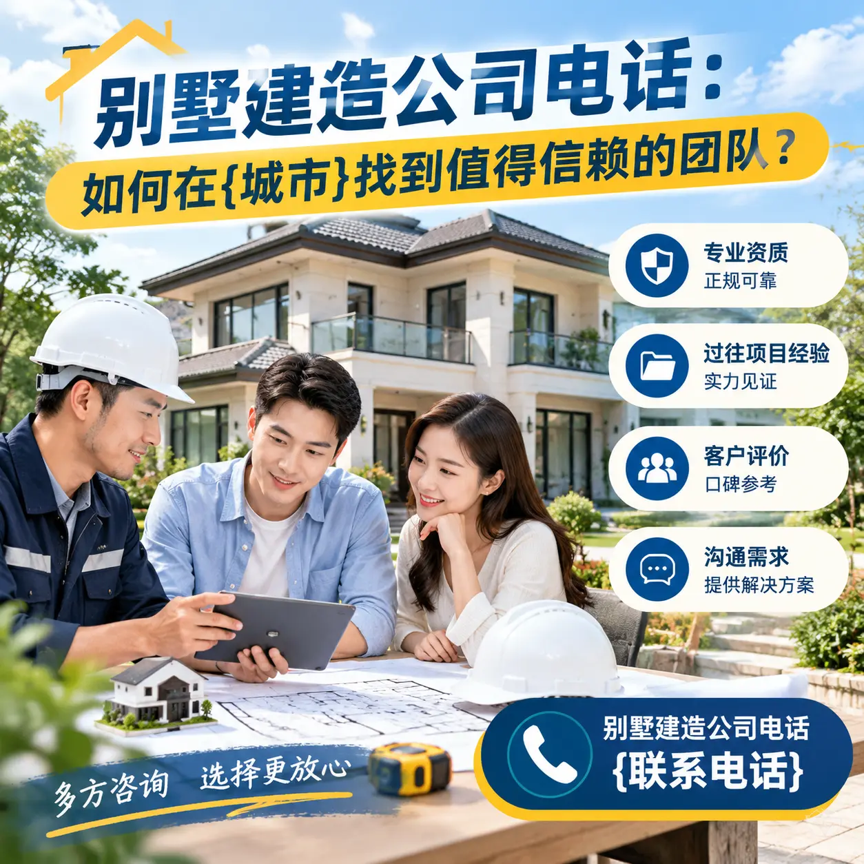 别墅建造公司电话:如何在印江找到值得信赖的团队?