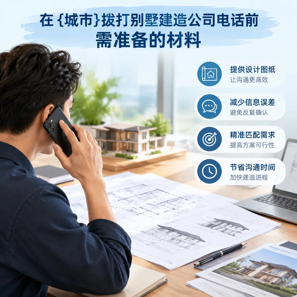 在印江拨打别墅建造公司电话前需准备的材料