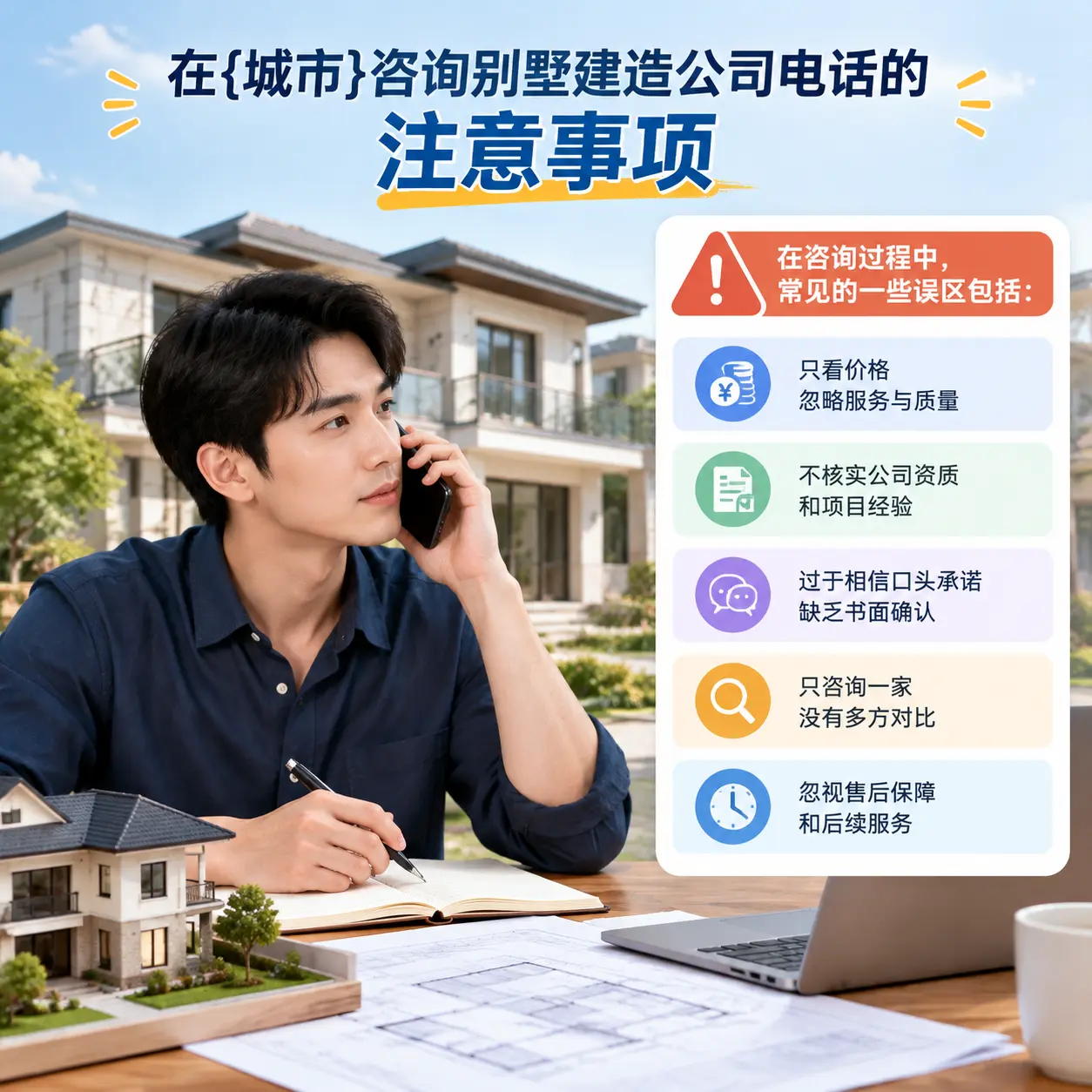 在印江咨询别墅建造公司电话的注意事项