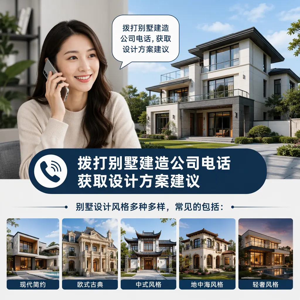 拨打印江别墅建造公司电话，获取设计方案建议