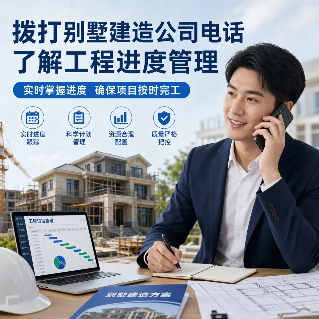 拨打印江别墅建造公司电话，了解工程进度管理