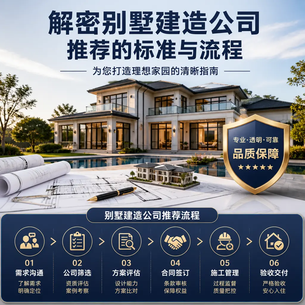 解密别墅建造公司推荐的标准与流程在 印江