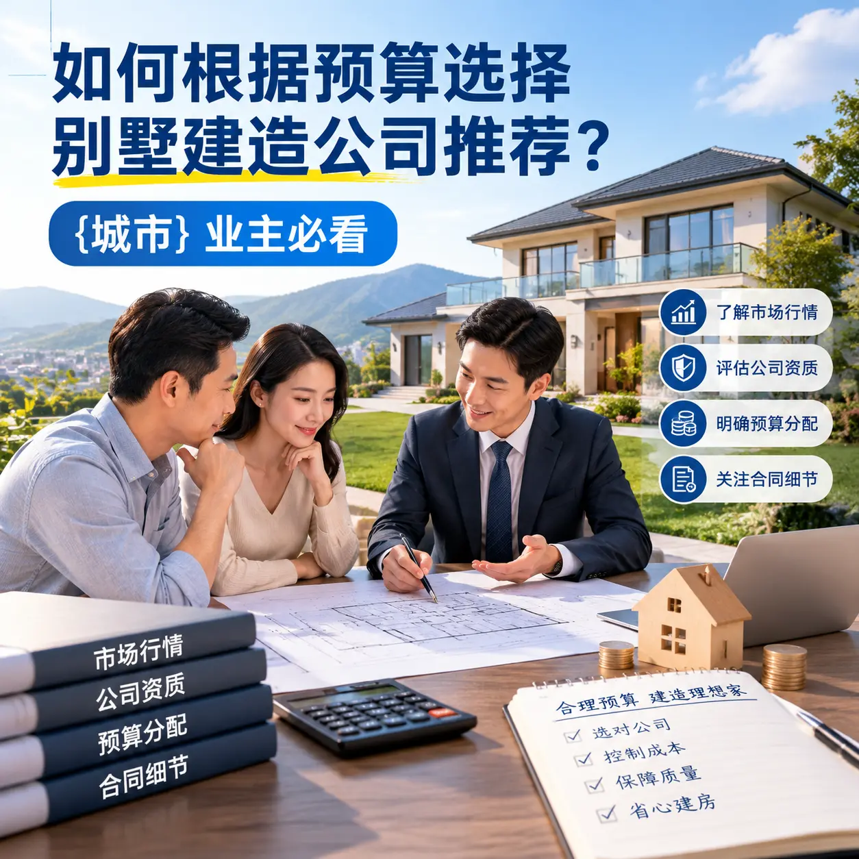 如何根据预算选择别墅建造公司推荐？ 印江 业主必看